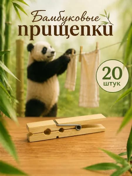 Прищепки для белья 20 шт.