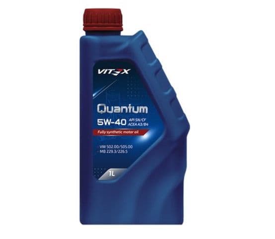 Vitex Масло 5W40 5W-40 Масло моторное, Синтетическое, 1 л