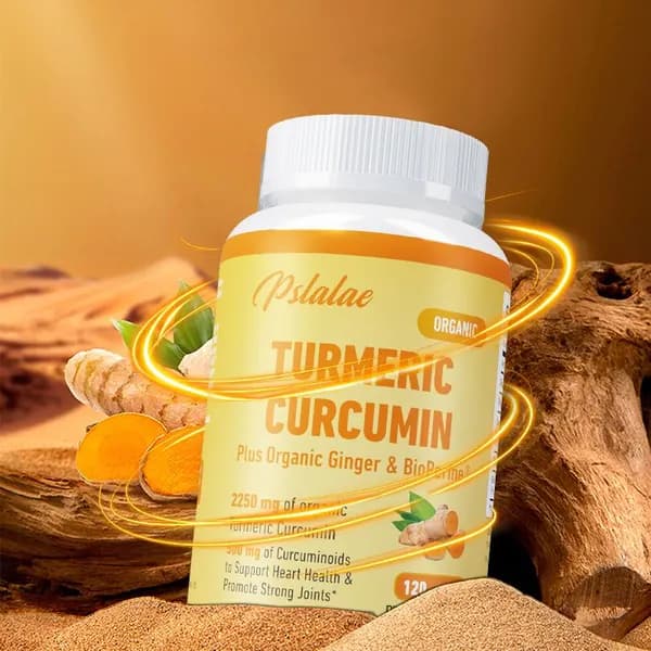Капсулы Pslalae Organic Curcumin разработаны для поддержания здоровья сердца, укрепления суставов и обеспечения антиоксидантного эффекта.