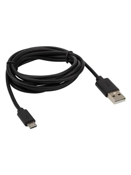 Micro USB кабель Rexant, шнур микро usb 1.8м, черный