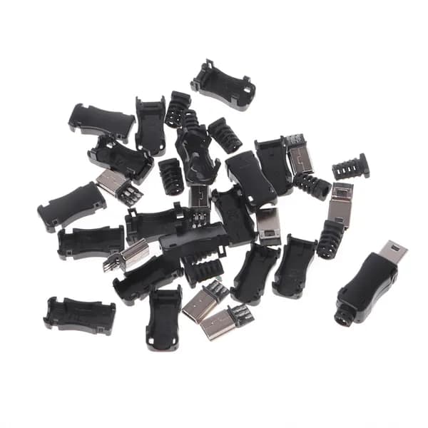 (10 комплектов) Штекерный разъем Mini USB