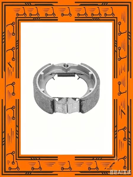 Drum Brake Pads для Segway Max/G30D, замена тормозных колодок, сплав, 75мм, 48мм, 20мм, 2 шт.