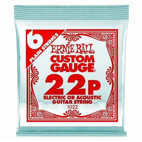 Струна (22) для акустической или электрогитары Ernie Ball 1022 (022)