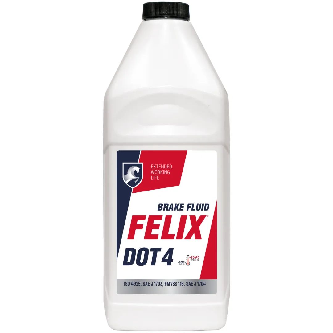 Тормозная жидкость Felix DOT4, 910г