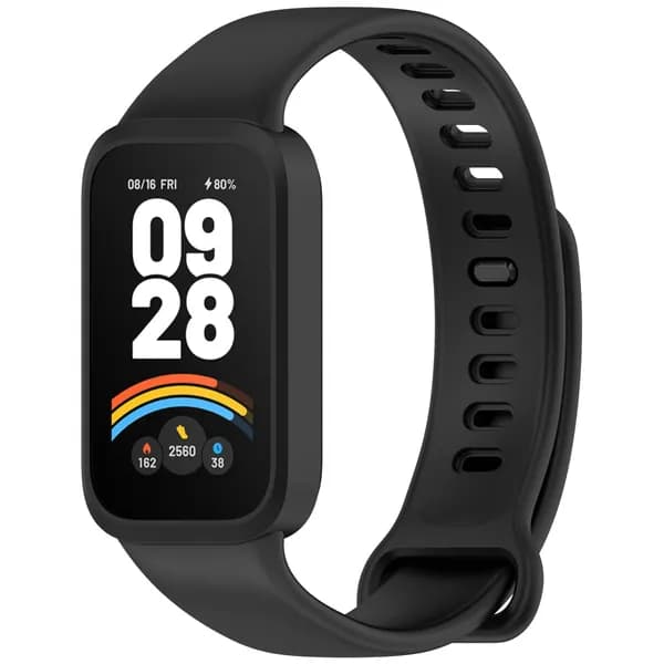 Силиконовые ремешки для Xiaomi Mi Band 9 Active / Redmi Band 3 предназначены для занятий спортом, обеспечивают комфорт при ношении и доступны в различных цветовых вариантах.