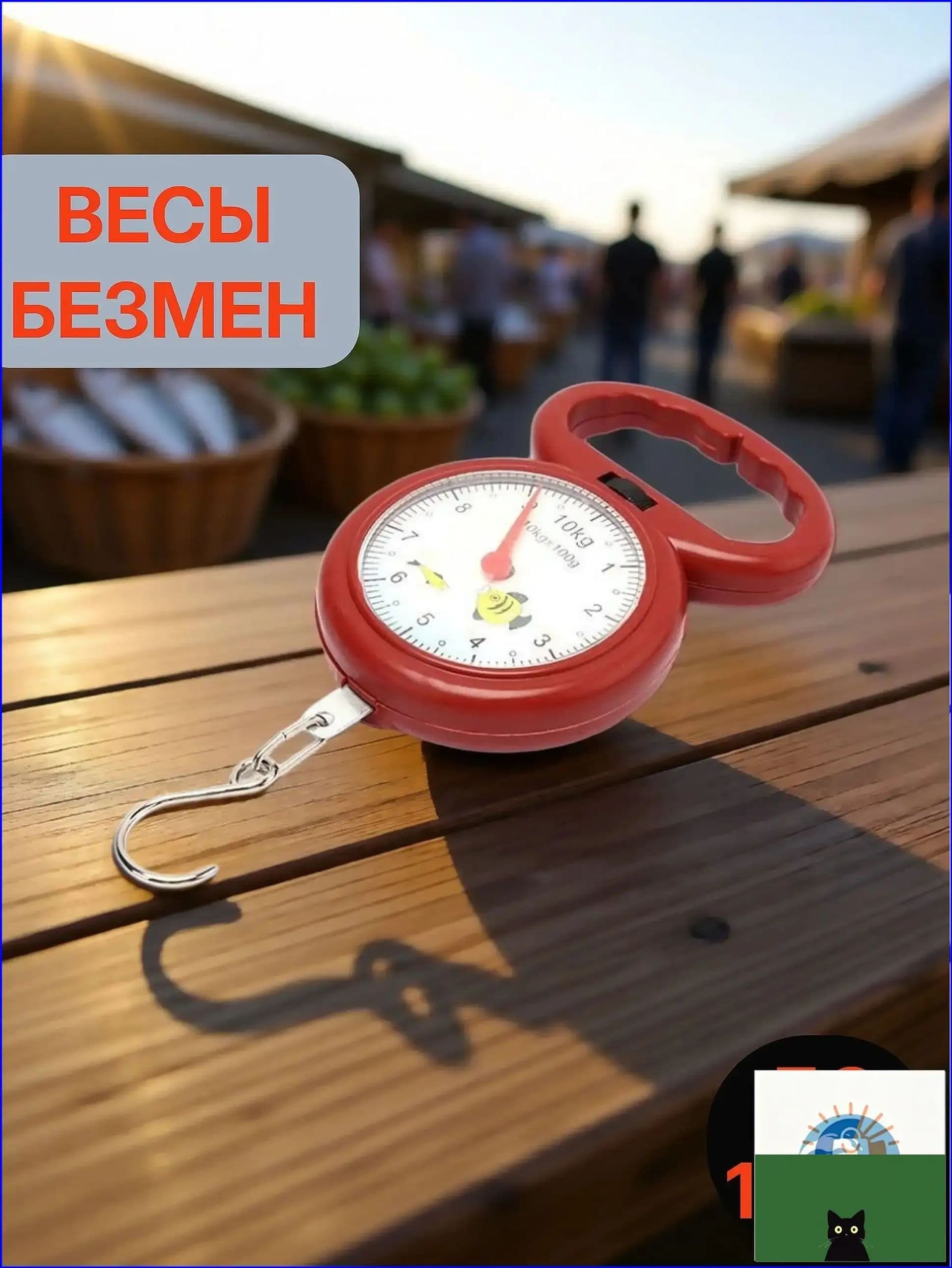 Весы ручные с циферблатом до 10кг