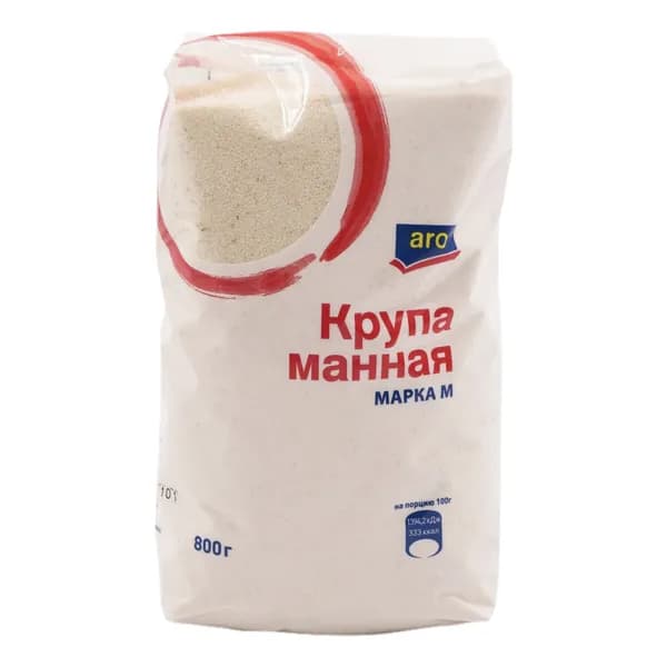 Крупа манная Aro 800 г