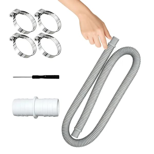Шланг для надувного гидромассажного бассейна Intex, 1,5 м, ПЭ, серый