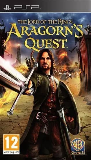 Игра The Lord of the Rings Aragorns Quest PSP Диск на PS Portable