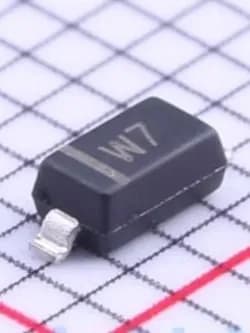 10 шт BZT52C4V7 SOD-123, надписи код: W7, 4,7В Независимый стабилитрон