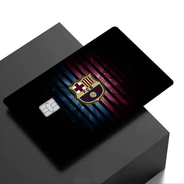 Barcelona Барселона Наклейка для банковской карты