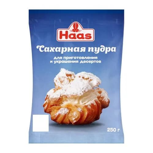 Пудра сахарная Haas 250г