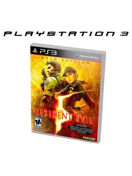Игра Resident Evil V Gold Edition (PlayStation 3, Оригинальный)