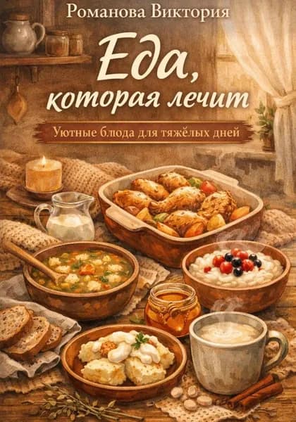 Еда, которая лечит: уютные блюда для тяжёлых дней | Романова Виктория Алексеевна | Электронная книга