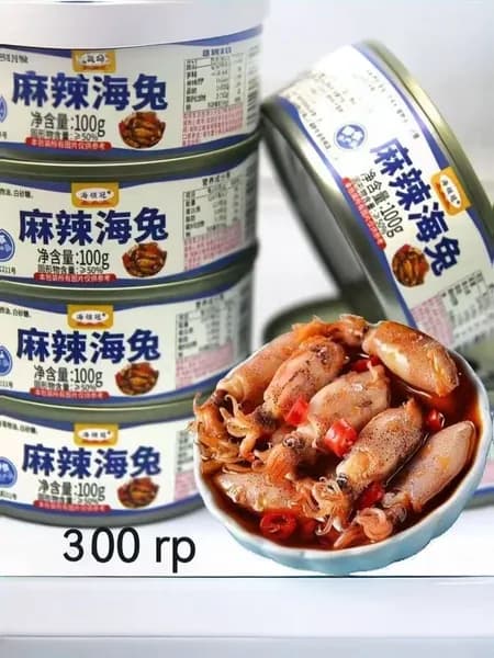 Китайский ресторан "Острый Морской заяц &100г*3банки