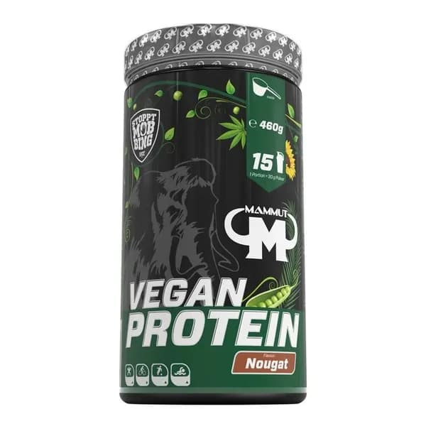 Mammut Vegan Protein 460 грамм со вкусом Нуги