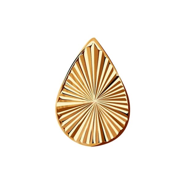 Золотая подвеска DIAMANT-ONLINE 585 пробы