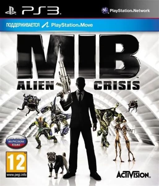 Игра Men in Black Alien Crisis (Люди в черном) PS3 Диск на PS 3