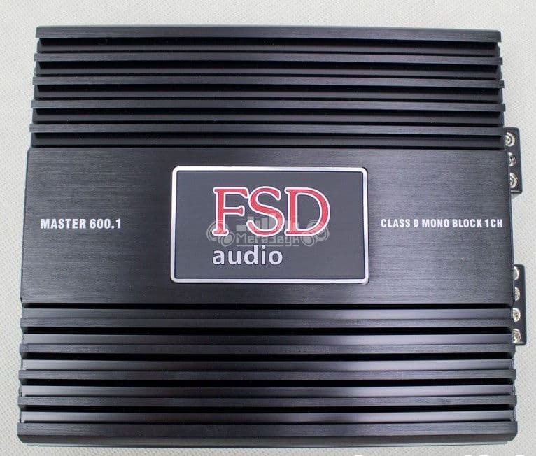 Автомобильный одноканальный усилитель FSD audio MASTER 600.1/моноблок