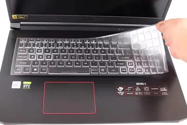 Клавиатура покрывает кожу силикона ноутбука для Acer Nitro 5 AN515-54-54W2 AN515-54-51M5 AN517-51-56YW Nitro 7 AN715-51