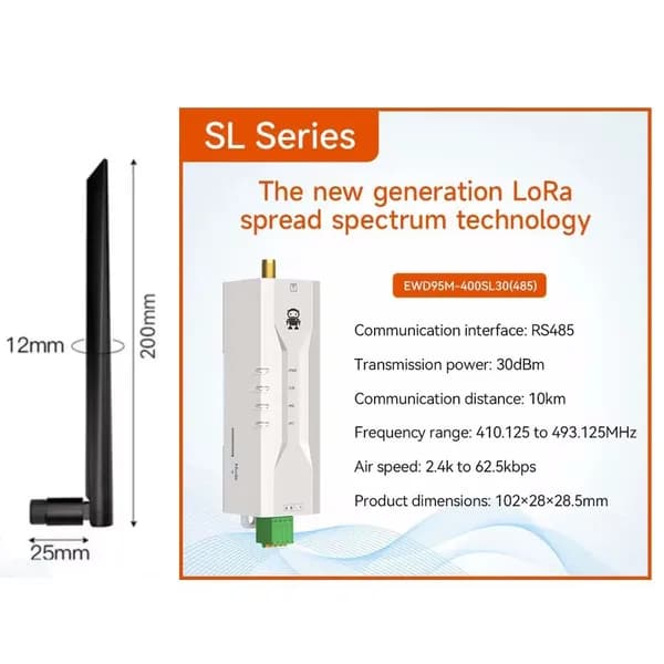 EBYTE EWD95M-400SL30(485) Мост RS485 к LoRa