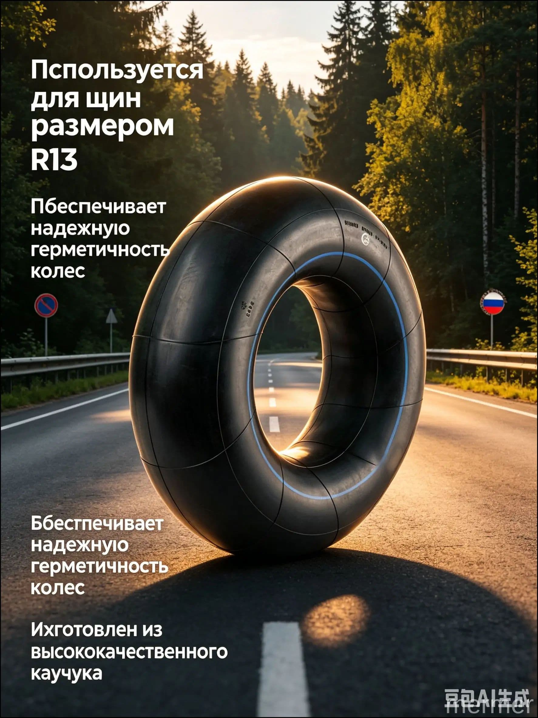 Камера колеса автомобильная 85 R13