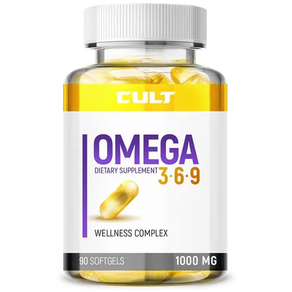 Cult Omega-3-6-9 1000 мг - 90 гелевых капсул