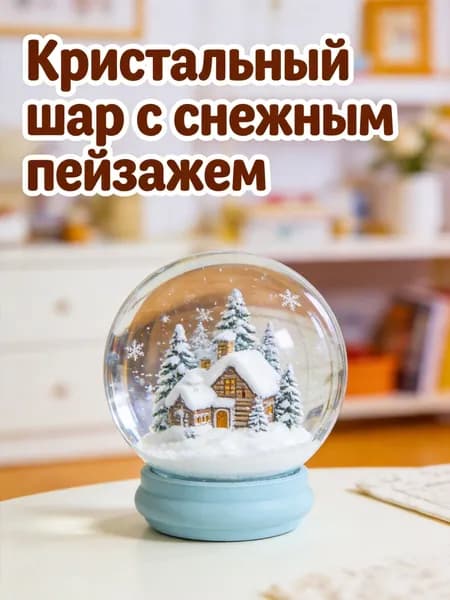 Снежный шар резина