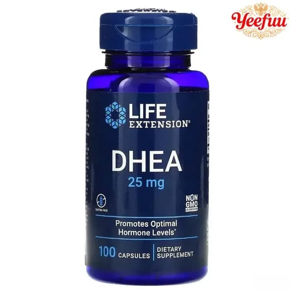 ДГЭА (дегидроэпиандростерон) Life Extension DHEA 25 мг 100 капсул