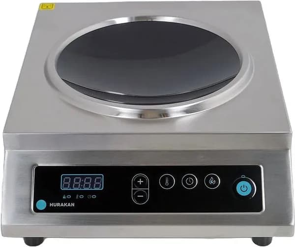 Плита электрическая индукционная Hurakan HKN-ICW35M WOK (вок), настольная, 3500 Вт, профессиональная для паназиатской кухни и кафе