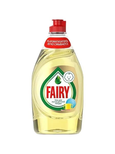 Fairy Гель для мытья детской посуды без ароматизаторов, 450 мл