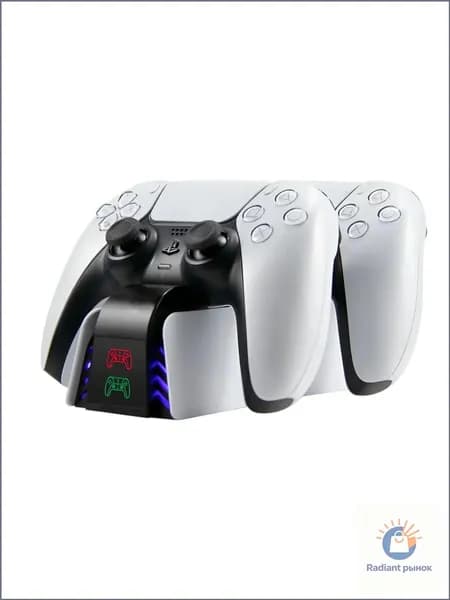 База для зарядки контроллеров PS5, Зарядная станция PS5 DualSense