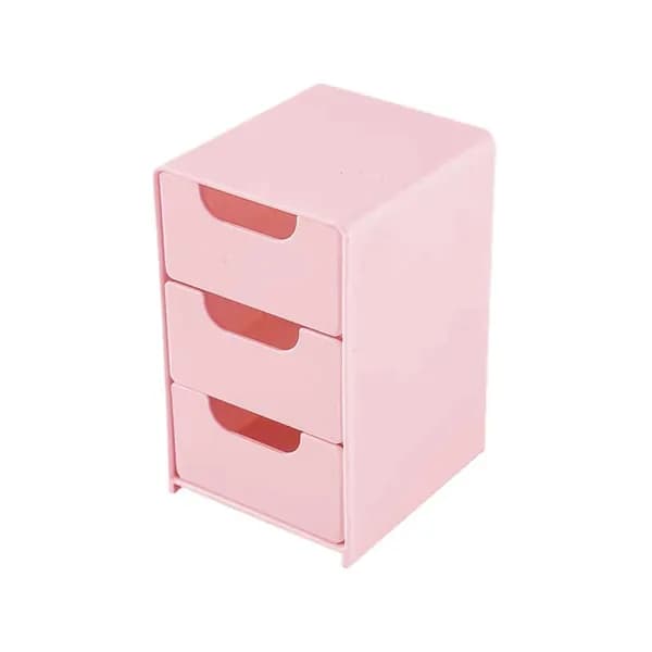 Кофр для хранения вещей 13x9x8 см 1 шт с крышкой розовый