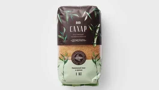 ВкусВилл Сахар Тростниковый Песок 1000г. 1шт.