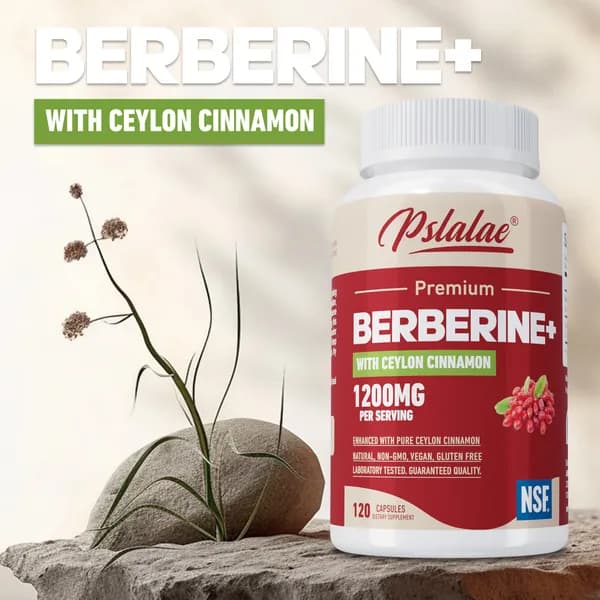 Биологически активная добавка Pslalae Berberine+ разработана для поддержания здоровья сердечно-сосудистой системы, контроля уровня сахара в крови и здоровья пищеварительной системы.