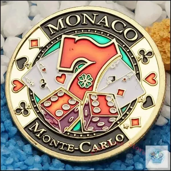 1 памятная монета,Казино Марокко - Памятные монеты