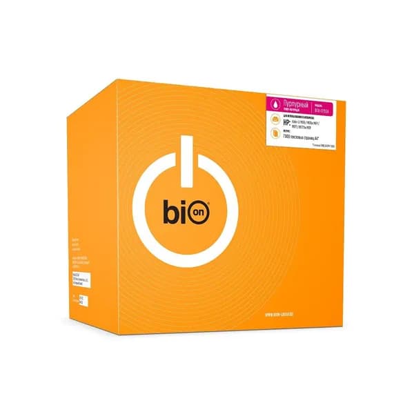 Картридж Bion BCR-CF353A для HP LaserJet Pro MFPM176n, M177 Пурпурный, 1000 страниц