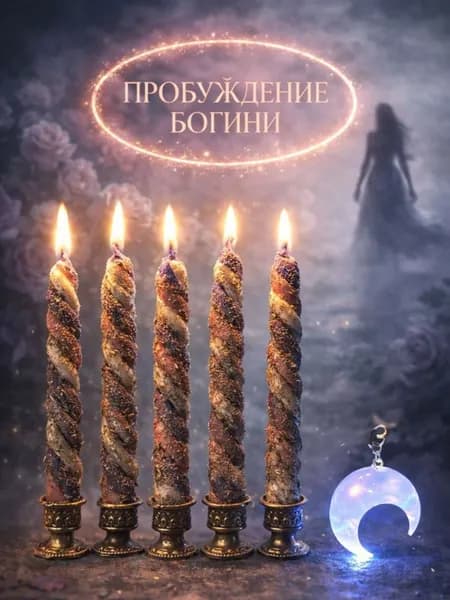 Набор магических свечей "Пробуждение Богини"