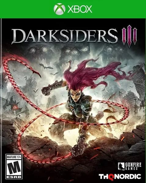 Игра Darksiders III для Xbox One/Series X S, Русская озвучка, электронный ключ
