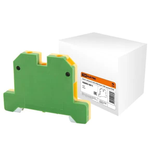 Зажим наборный ЗНИ-4PEN 4мм2 (JXB-земля) TDM SQ0803-0011