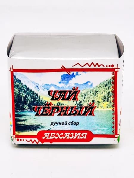Чай черный ручной сбор 35гр Абхазия