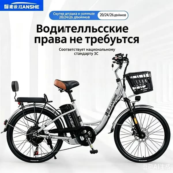 Электровелосипед 2025, 350 Вт