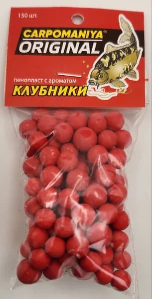 Пенопласт рыболовный в шариках Карпомания