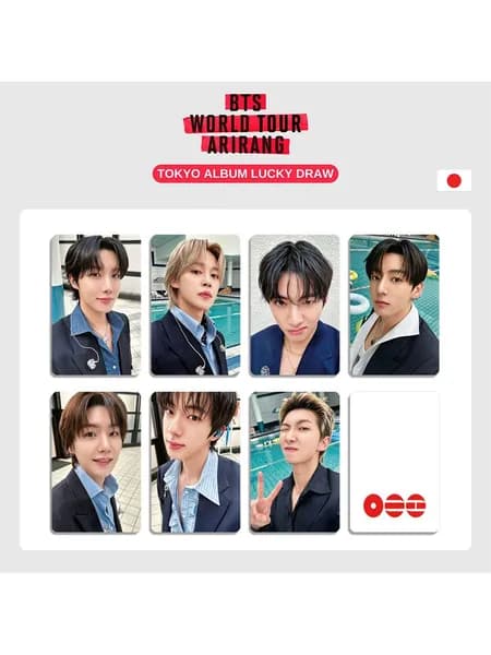 Фотокарты BTS WEVERSE GLOBAL R2 LUCKY DRAWS Поп-ап ивент, коллекционные мини-карточки, подарок для ARMY