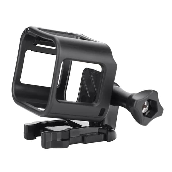 Защитный каркас для экшн-камеры GoPro Hero 4/5 Session с основанием и винтом, поворот на 180 для активного отдыха и съемки приключений.