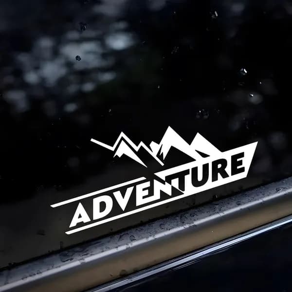 Наклейки для внедорожных автомобилей Adventure Mountain