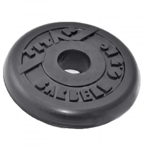 Диск (блин) обрезиненный TITAN Barbell 0,75 кг (d31)