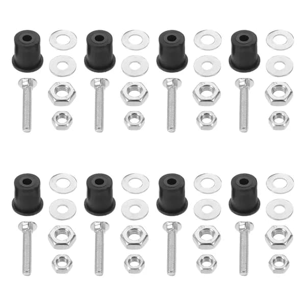 Аппарат для качания мойки головы из резины и железа с болтами, для парикмахерской мойки, 8 комплектов