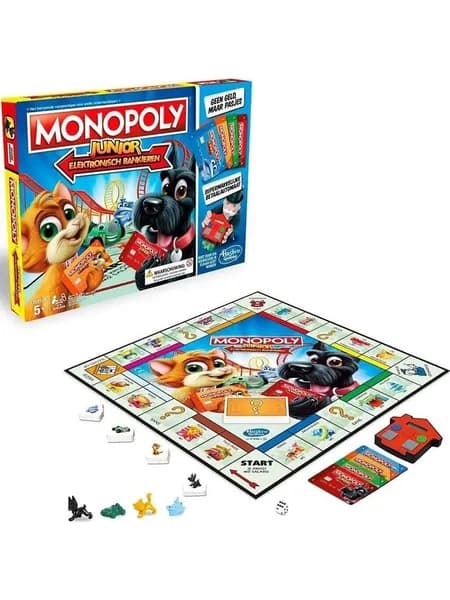 Hasbro Monopoly Junior Banking Настольная игра