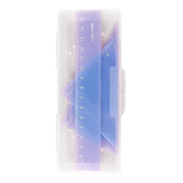 Математическая линейка для черчения, Purple